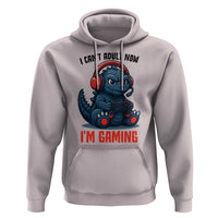 I Cant Adult Now Im Gaming Hoodie Funny Monster Playing Video Game - Wonder Print Shop