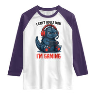 I Cant Adult Now Im Gaming Raglan Shirt Funny Monster Playing Video Game - Wonder Print Shop