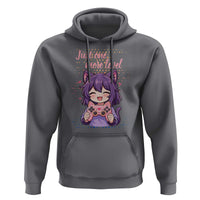 Just One More Game Hoodie Cute Girl Playing Game Humor Gift - Wonder Print Shop