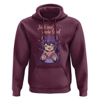 Just One More Game Hoodie Cute Girl Playing Game Humor Gift - Wonder Print Shop