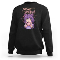 Just One More Game Sweatshirt Cute Girl Playing Game Humor Gift - Wonder Print Shop