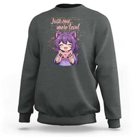 Just One More Game Sweatshirt Cute Girl Playing Game Humor Gift - Wonder Print Shop