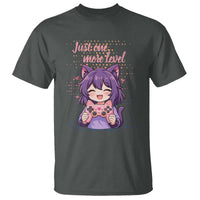 Just One More Game T Shirt Cute Girl Playing Game Humor Gift - Wonder Print Shop