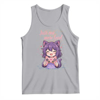 Just One More Game Tank Top Cute Girl Playing Game Humor Gift - Wonder Print Shop