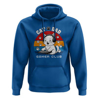 Funny Cat Dad Gamer Club Hoodie Gamer Cat Lover Gift - Wonder Print Shop