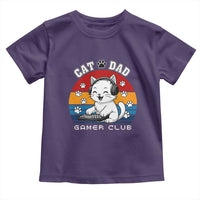 Funny Cat Dad Gamer Club Toddler T Shirt Gamer Cat Lover Gift - Wonder Print Shop