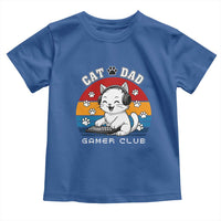 Funny Cat Dad Gamer Club Toddler T Shirt Gamer Cat Lover Gift - Wonder Print Shop