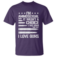 Funny Im Ammosexual T Shirt American Freedom Second Amendment