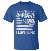 Funny Im Ammosexual T Shirt American Freedom Second Amendment