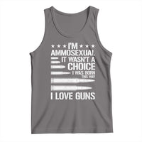 Funny Im Ammosexual Tank Top American Freedom Second Amendment