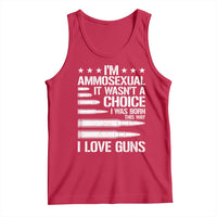 Funny Im Ammosexual Tank Top American Freedom Second Amendment