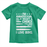 Funny Im Ammosexual Toddler T Shirt American Freedom Second Amendment