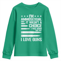 Funny Im Ammosexual Youth Sweatshirt American Freedom Second Amendment