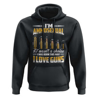 Funny Im Ammosexual Hoodie Second Amendment Patriotic Freedom Graphic