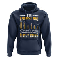 Funny Im Ammosexual Hoodie Second Amendment Patriotic Freedom Graphic