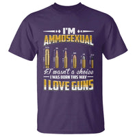 Funny Im Ammosexual T Shirt Second Amendment Patriotic Freedom Graphic