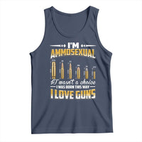 Funny Im Ammosexual Tank Top Second Amendment Patriotic Freedom Graphic