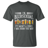 Funny Im Beersexual T Shirt Born This Way Beer Lover Graphic