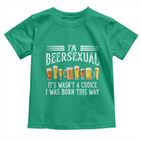 Funny Im Beersexual Toddler T Shirt Born This Way Beer Lover Graphic