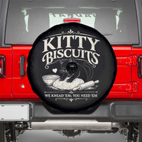 Kitty Biscuits We Knead Em You Need Em Spare Tire Cover Funny Black Cat Making Biscuits Baking