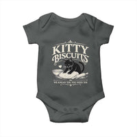 Kitty Biscuits We Knead Em You Need Em Baby Onesie Funny Black Cat Making Biscuits Baking