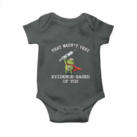 Funny Frog Nurse Meme Baby Onesie That Wasnt Very Evidence Based Of You