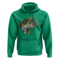 Funny Smoking Bass Fish Hoodie Bass Fishing Lover Graphic