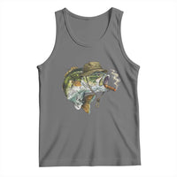 Funny Smoking Bass Fish Tank Top Bass Fishing Lover Graphic