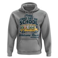 School Bus Driver Gift Hoodie Happy First Day Of School