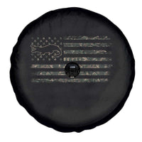 Alligator Hunting Camo American Flag Spare Tire Cover Louisiana Bayou Hunter Gift