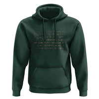 Alligator Hunting Camo American Flag Hoodie Louisiana Bayou Hunter Gift