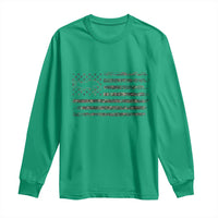 Alligator Hunting Camo American Flag Long Sleeve Shirt Louisiana Bayou Hunter Gift