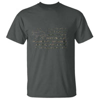 Alligator Hunting Camo American Flag T Shirt Louisiana Bayou Hunter Gift