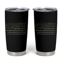 Alligator Hunting Camo American Flag Tumbler Cup Louisiana Bayou Hunter Gift
