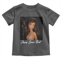 Funny Sassy Christian Doll Face Meme Toddler T Shirt Jesus Saw That