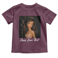 Funny Sassy Christian Doll Face Meme Toddler T Shirt Jesus Saw That