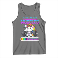 Installing Muscles Please Wait Tank Top Cute Unicorn Gym Workout Gift - Wonder Print Shop