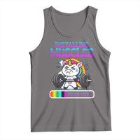 Installing Muscles Please Wait Tank Top Cute Unicorn Gym Workout Gift - Wonder Print Shop