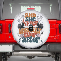 And She Lifted Heavily Ever After Spare Tire Cover Funny Gym Workout Gift - Wonder Print Shop