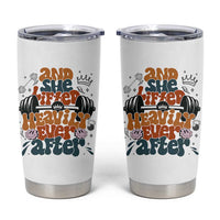 And She Lifted Heavily Ever After Tumbler Cup Funny Gym Workout Gift