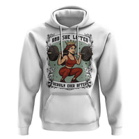 And She Lifted Heavily Ever After Hoodie Women Weightlifting Humor Gift - Wonder Print Shop
