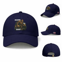 Unleash The Beast Baseball Cap Funny Bigfoot Fitness Workout Gift
