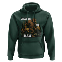 Unleash The Beast Hoodie Funny Bigfoot Fitness Workout Gift - Wonder Print Shop