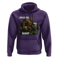 Unleash The Beast Hoodie Funny Bigfoot Fitness Workout Gift - Wonder Print Shop