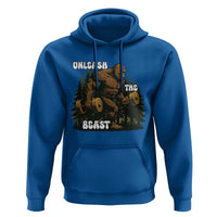 Unleash The Beast Hoodie Funny Bigfoot Fitness Workout Gift - Wonder Print Shop