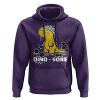 Dino Sore Hoodie Funny Dinosaur Workout Gift - Wonder Print Shop