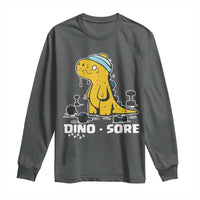 Dino Sore Long Sleeve Shirt Funny Dinosaur Workout Gift - Wonder Print Shop