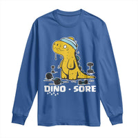 Dino Sore Long Sleeve Shirt Funny Dinosaur Workout Gift - Wonder Print Shop