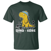 Dino Sore T Shirt Funny Dinosaur Workout Gift - Wonder Print Shop