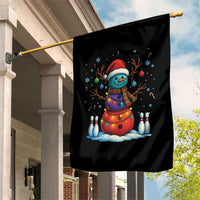 Funny Bowling Christmas Garden Flag Gift For Bowler - Wonder Print Shop